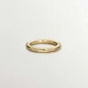 Anillos De Plata-Aristocrazy Anillo De Plata 925 Banada En Oro Amarillo De 18K Con Topacios Blancos