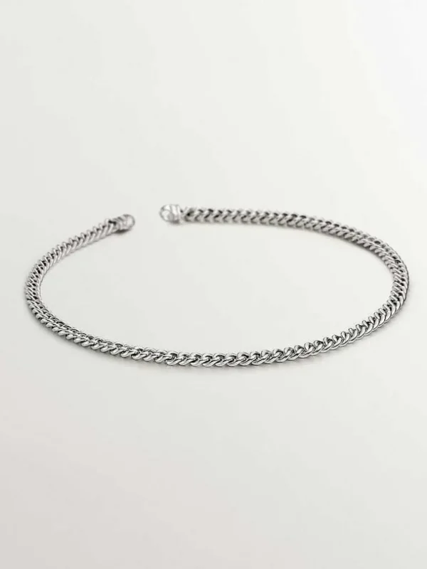 Cadenas-Aristocrazy Cadena De Eslabones Barbados De Plata 925