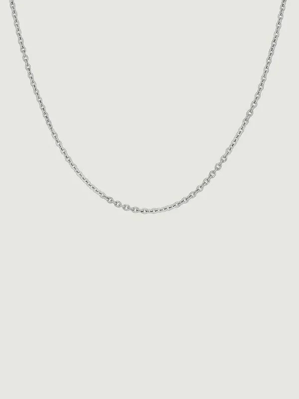 Joyas Personalizadas-Aristocrazy Cadena Sencilla Ajustable De Plata 925