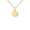 Conectores-Aristocrazy Charm Cancer De Plata 925 Banada En Oro Amarillo De 18K