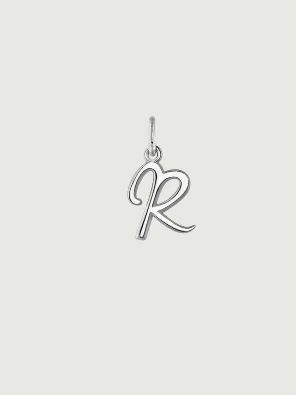 Charms De Letras-Aristocrazy Charm De Plata 925 Con Inicial R