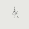 Charms De Letras-Aristocrazy Charm De Plata 925 Con Inicial K