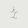 Charms De Letras-Aristocrazy Charm De Plata 925 Con Inicial X