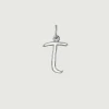 Charms De Letras-Aristocrazy Charm De Plata 925 Con Inicial T