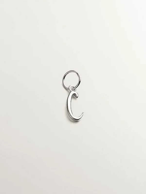 Charms De Letras-Aristocrazy Charm De Plata 925 Con Inicial C