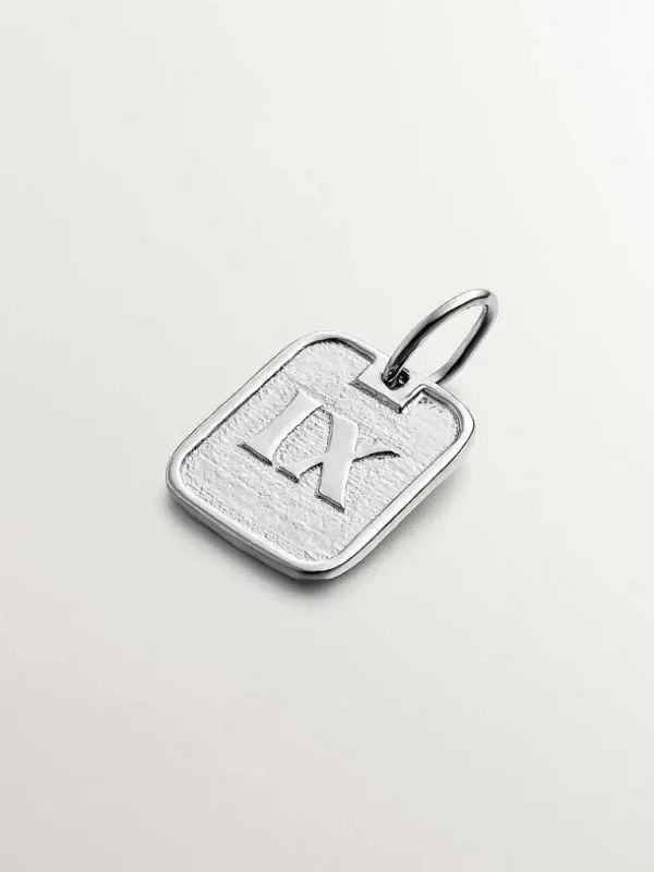 Charms De Plata-Aristocrazy Charm De Plata 925 Con Numero 9