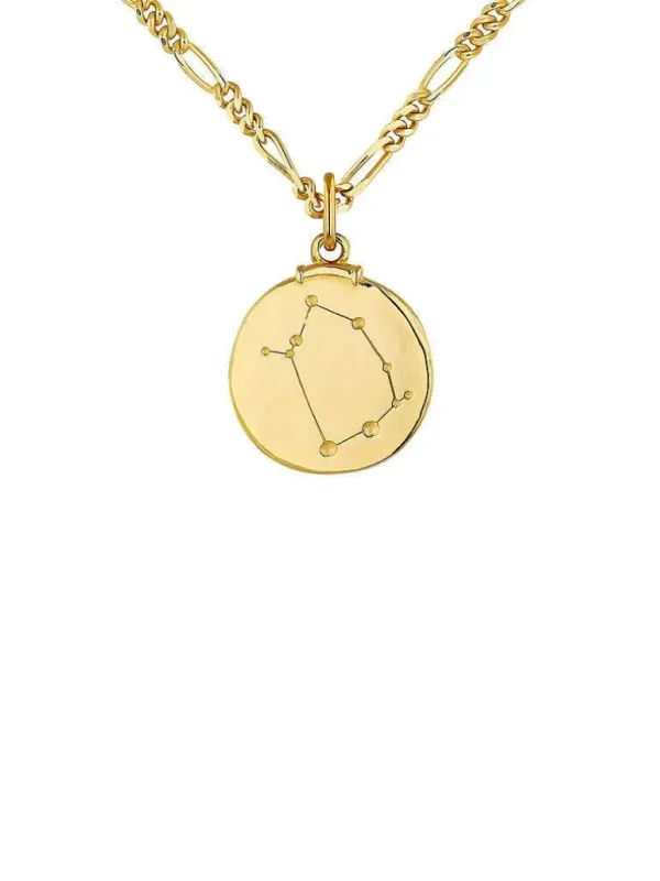 Charms De Horóscopo-Aristocrazy Charm Ofiuco De Plata 925 Banada En Oro Amarillo De 18K