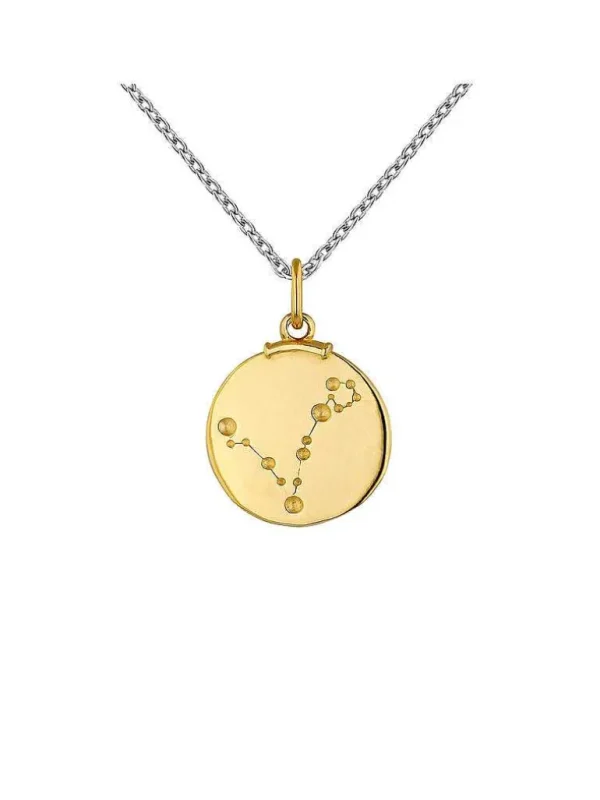 Conectores-Aristocrazy Charm Piscis De Plata 925 Banada En Oro Amarillo De 18K