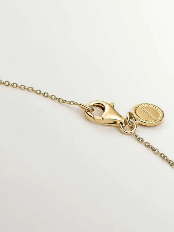 Collares De Plata-Aristocrazy Colgante De Plata 925 Banada En Oro Amarillo De 18K Con Serpiente