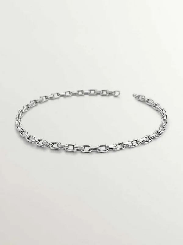 Joyas Personalizadas-Aristocrazy Collar De Eslabones Forza De Plata 925 45Cm