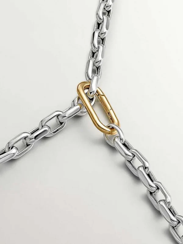 Joyas Personalizadas-Aristocrazy Collar De Eslabones Forza De Plata 925 45Cm