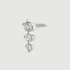 Piercings Con Diamantes-Aristocrazy Piercing De Oro Blanco De 18K Con Diamantes